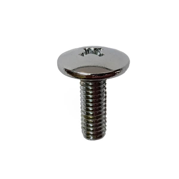 Tornillo paragua cabeza ancha cromado