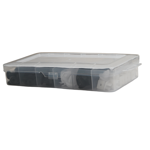 Kit pin tapicería para carro 6 modelos HE31 (C07: 30 und – C32:15 und - 	C20: 15 und – D01: 20 und – A16: 30 und – K05: 40 und).
