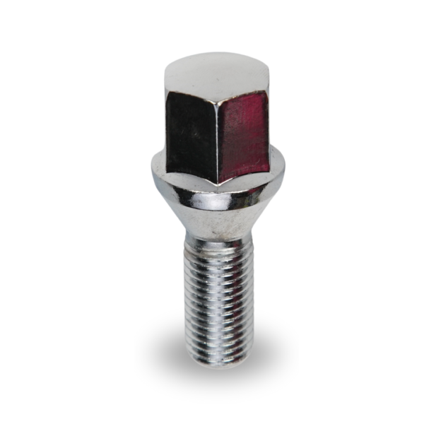 Perno Hexa. Llave 17 Cono 38mm Rosca 27 M12 P.1.5 Cromado
